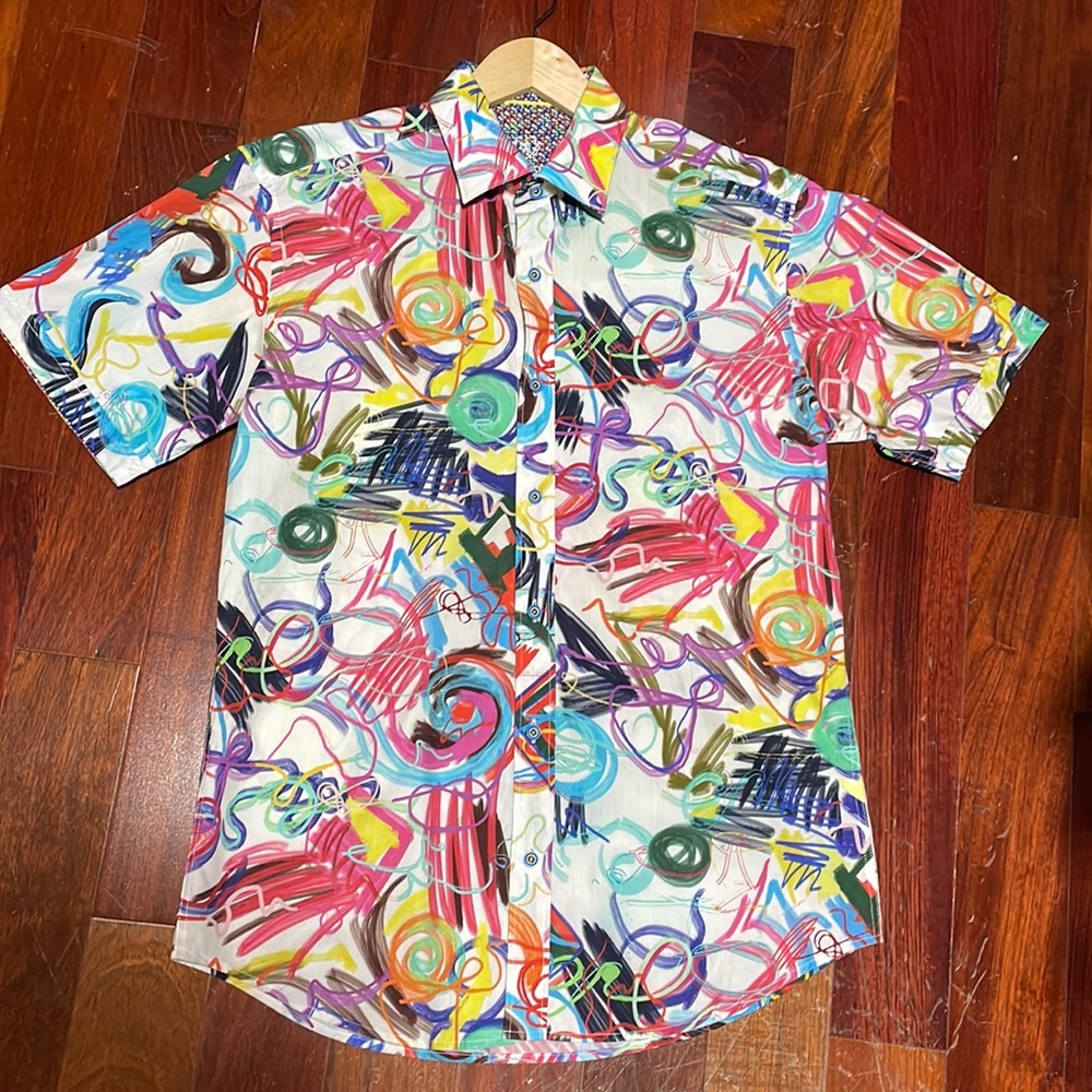 Bugatchi Mens short sleeve shirt